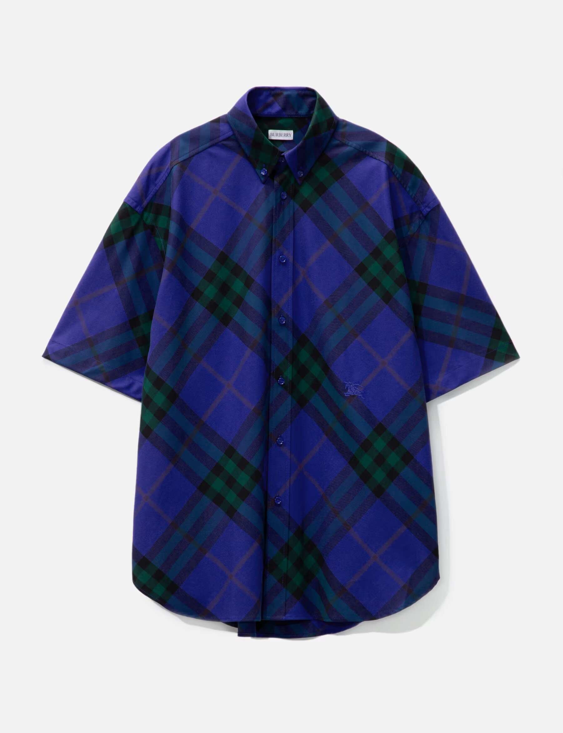 Burberry   CHECK COTTON SHIRT
