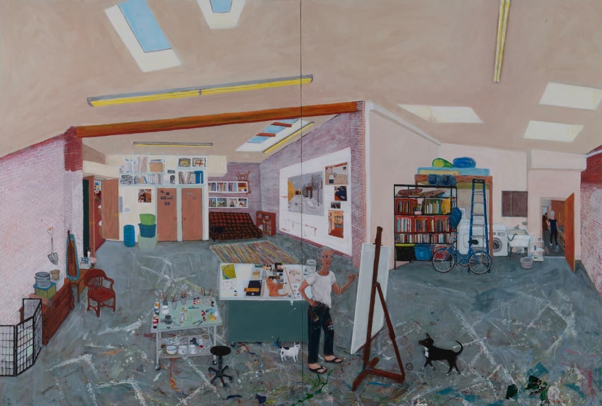 Self-Portrait in the Studio