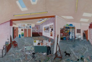 Self-Portrait in the Studio